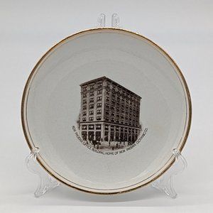 Antique Plate New Phoenix Office Building Clothing Company Arizona WS George